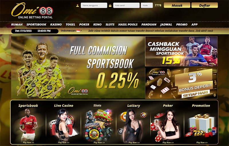 situs daftar agen judi omi88 slot casino online terbaik